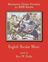 ENGLISH SECULAR MUSIC SATB choral sheet music cover